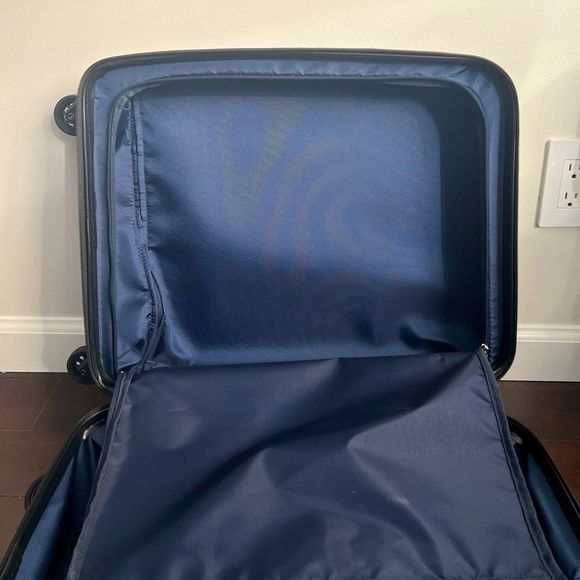 Roberto Cavalli Black Logo Hardshell Carry-On Suitcase Luggage NWT $550 - Picture 13 of 14